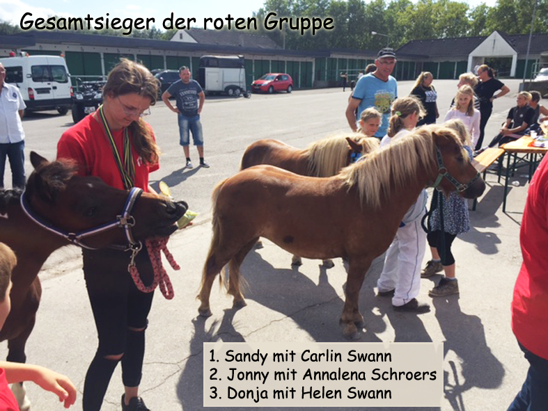 Gesamtsieger rote Gruppe